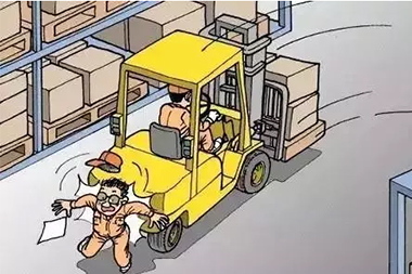 什么叫叉車(chē)防撞系統(tǒng)？哪些危險(xiǎn)區(qū)域需要安裝叉車(chē)防撞系統(tǒng)？